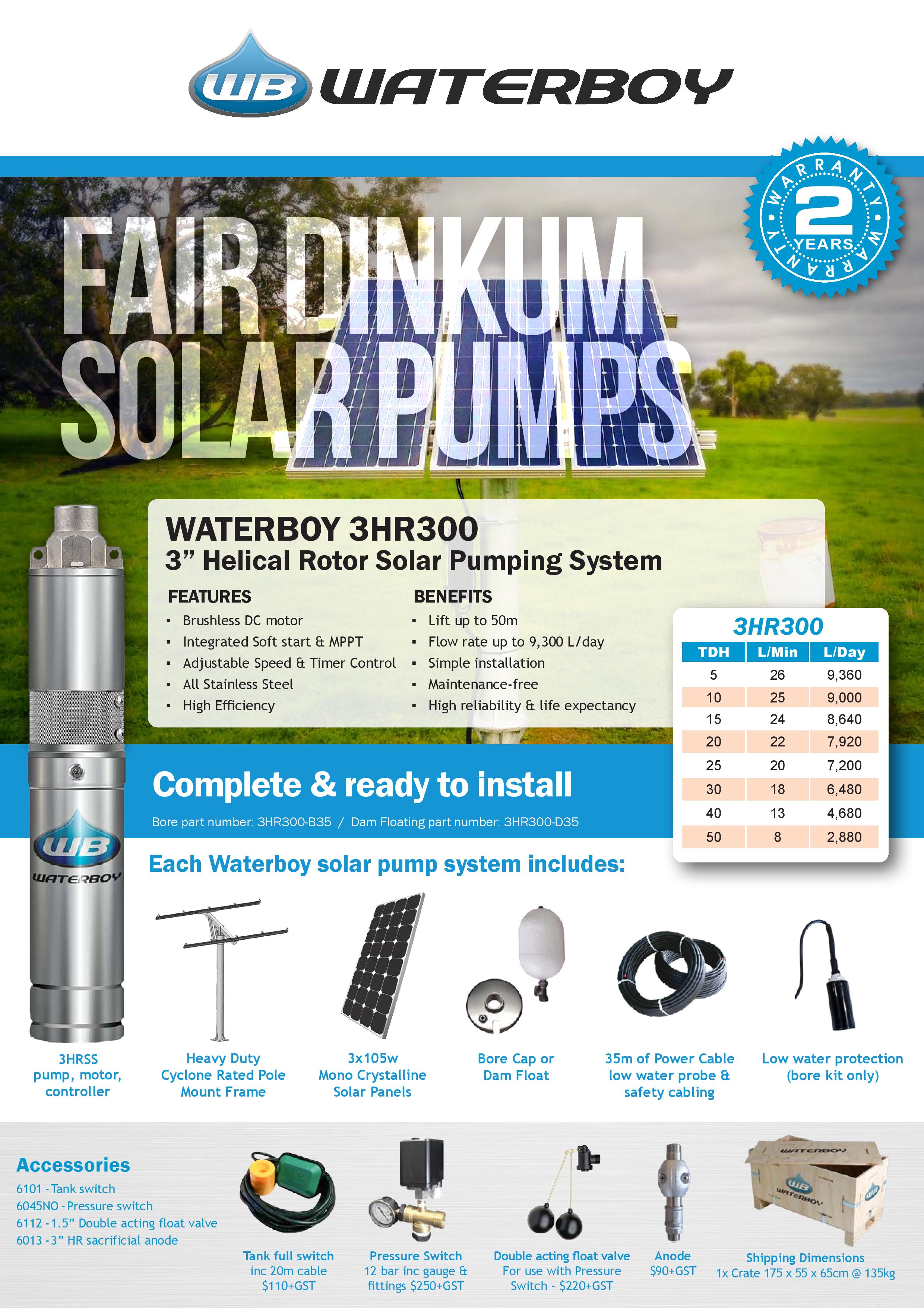 Waterboy 3HR300